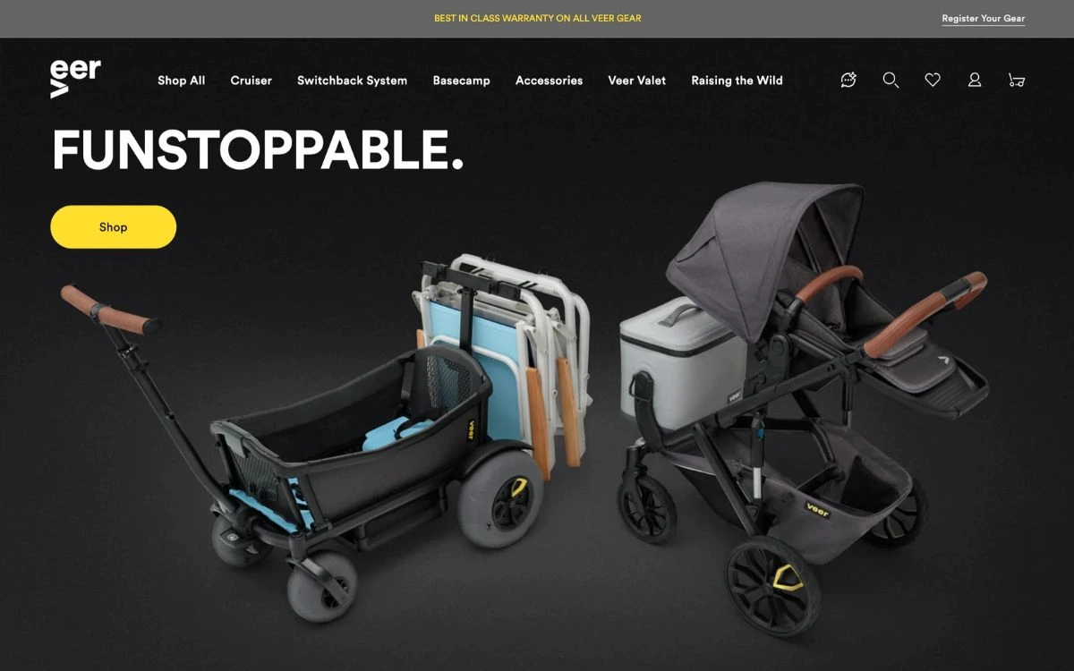 Goveer – Outdoor Baby Gear eCommerce USA